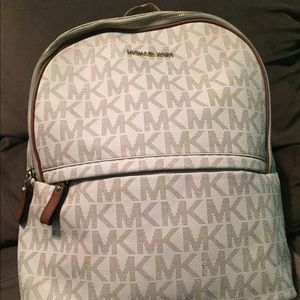 Michael Kors Vanilla Backpack
